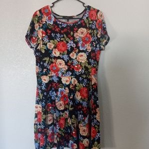 Forever 21 aline skater dress